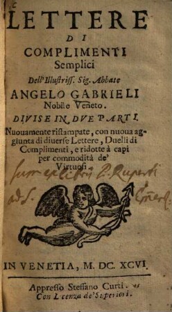 Lettere Di Complimenti Semplici : Divise In Due Parti, [1]