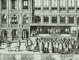 Verkündigung des Ewigen Edikts in Antwerpen am 17. Februar 1577