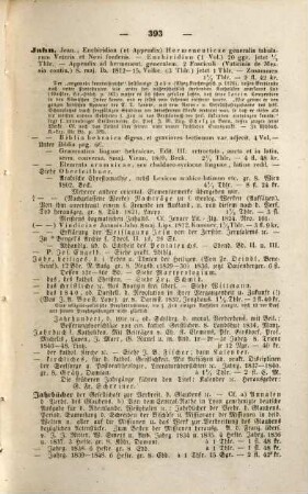 Thesaurus librorum rei catholicae : Handbuch der Bücherkunde der gesammten Literatur des Katholicismus und zunächst der katholischen Theologie ; mit sehr vielen biographischen und literärischen Notizen ..., 2. J - Z