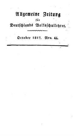 Reformation : (Fortsetzung und Beschluß)