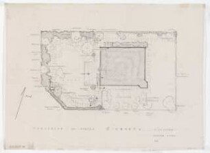 Garten Ziebarth, Berlin-Nikolassee: Gartenplan 1:100