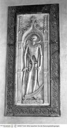 Grabplatte (des Giovanni Francesco Grimaldi?)