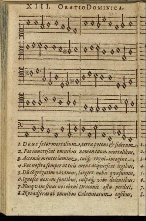 XIII. Oratio Dominica.
