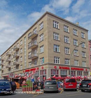 Neukölln, Karl-Marx-Straße 142A & 142B, Saltykowstraße 2 & 4