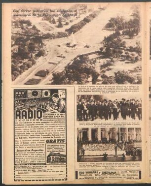 Con fervor patriótico fué celebrado el aniversario de la Revolución de Mayo [Fotografías]