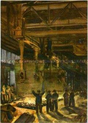 Martinwerk im Werk Riesa der Linke-Hofmann-Lauchhammer AG
