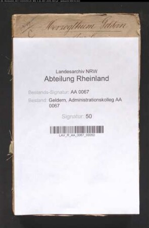Terrier (Liegenschaftsverzeichnis) von Stenden