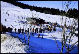 Feldberg: Schlangen am Skilift