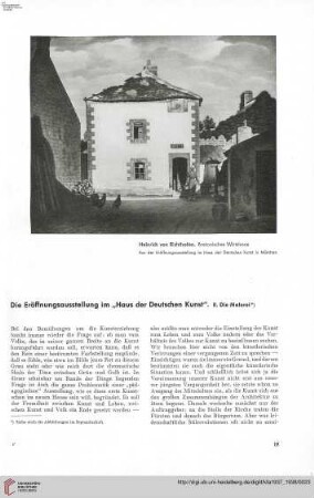 53: Die Eröffnungsausstellung im "Haus der Deutschen Kunst"