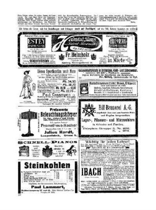 [Anzeigen] : 1. Beilage zu Nr.9 der Pädagogischen Reform