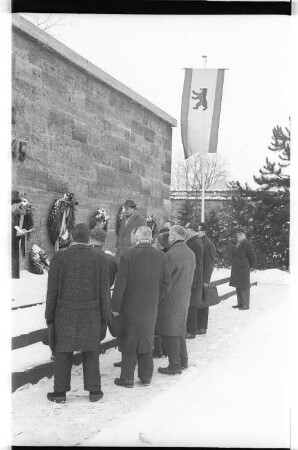 Kleinbildnegativ: Gedenkstätte Plötzensee, 1966
