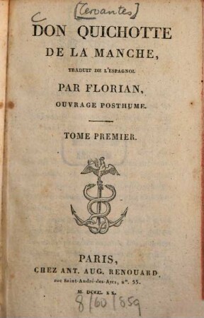 Don Quichotte de la Manche, 1