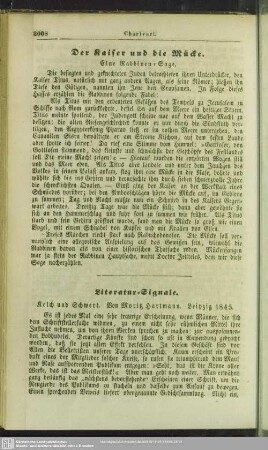 Der Kaiser und die Mücke - eine Rabbinen-Sage