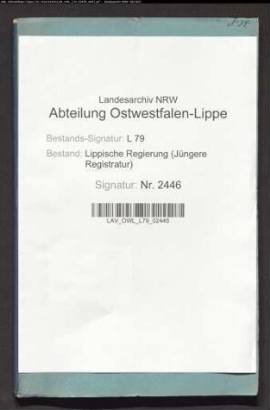 Ziegler-Kranken- und -Unterstützungskasse Haustenbeck