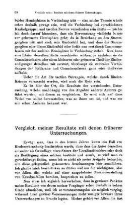 Vergleich meiner Resultate mit denen früherer Untersuchungen.