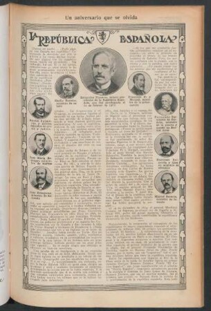 La República Española : Un aniversario que se olvida