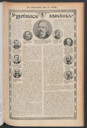 La República Española : Un aniversario que se olvida