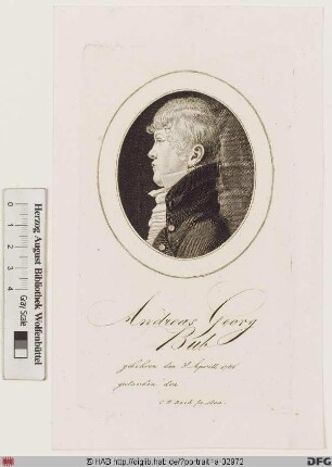 Bildnis Andreas Georg Bub