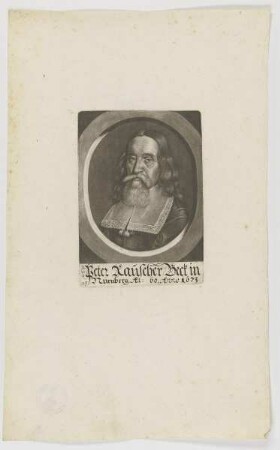 Bildnis des Peter Rauscher
