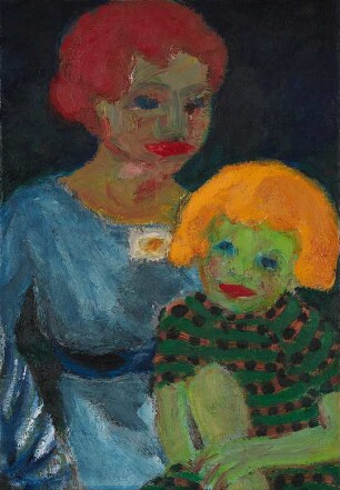 Frau und Kind