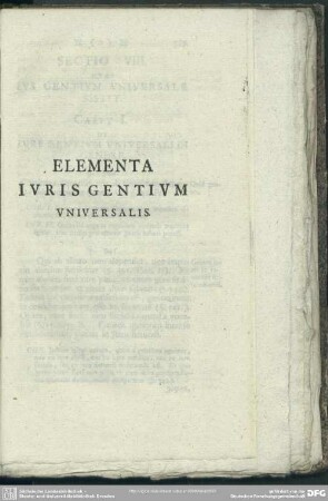 Elementa Iuris Gentium Universalis