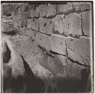Wand, Baalbek: Ansicht