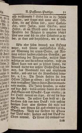 31-37, Wir aber sollen dennoch ...