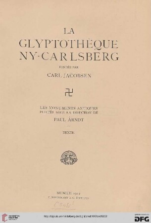 Texte: La Glyptothèque Ny-Carlsberg: les monuments antiques
