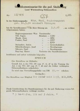 Wöhr, Karl
