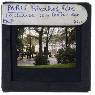 Paris, Friedhof Père Lachaise