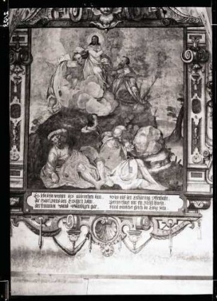 Stadtkirche; Wandbild, Verklärung