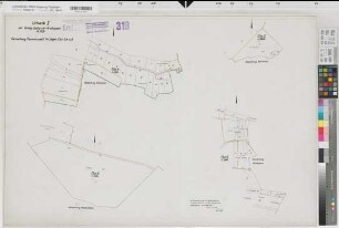 Anzhausen (Wilnsdorf), Umlegung Anzhausen, Urkarte I Flammersbach Flur 2;4;6