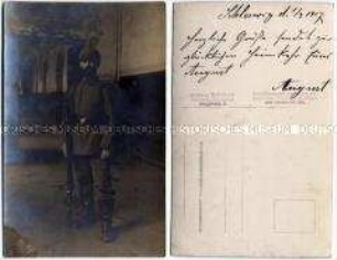 August Kohlrausch in Felduniform