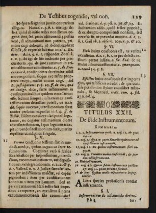 Titulus XXII. De Fide Instrumentorum.