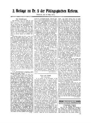 Hamburger Lehrmittel-Ausstellung : 3. Beilage zu Nr.9 der Pädagogischen Reform