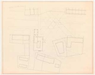 Grüngestaltung des Stadtzentrums, Espelkamp-Mittwald: Entwurfsplan Rathausplatz