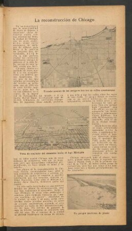 La reconstrucción de Chicago