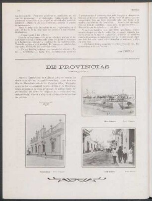 [Fotografía de] De Provincias