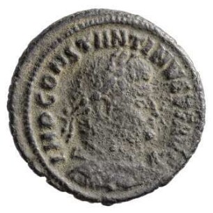 Münze, Follis, Aes 2, 314 - 315 n. Chr.