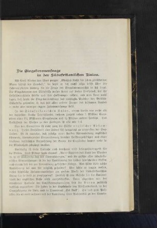 Die Eingeborenenfrage in der Südafrikanischen Union.