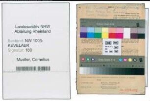 Entnazifizierung Cornelius Mueller , geb. 05.02.1895 (Verwalter)