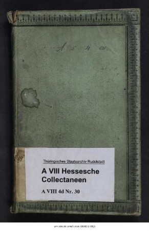 Gedruckte Ausgabe der Statuten der Stadt Greußen aus dem Jahre 1556