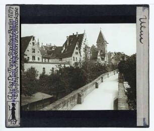 Ulm, Metzgerturm,Ulm, Stadtmauer