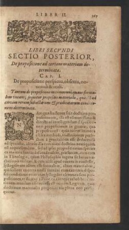 Sectio Posterior,