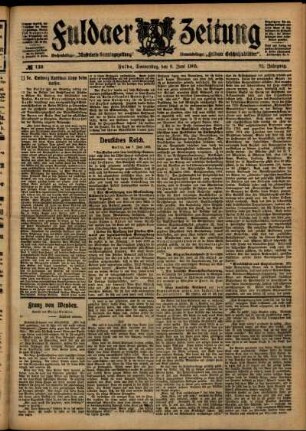 Ausgabe vom Donnerstag, den 08. Juni 1905.