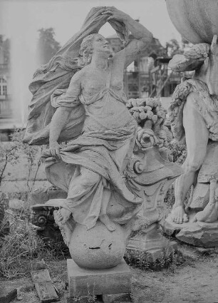 Fortuna auf der Kugel