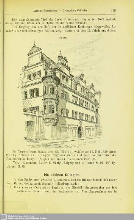 Die übrigen Collegien