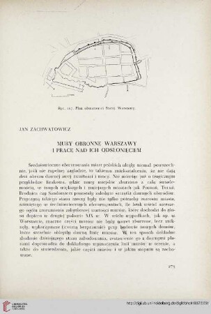 5: Mury obronne Warszawy i Prace nad ich odsłonięciem
