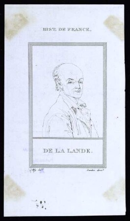 Lalande, Joseph Jérôme Le Français de