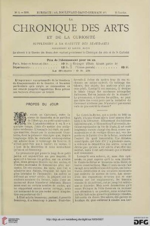 Nr. 3 (16 Janvier)